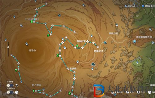 原神風(fēng)之厄靈路線一覽