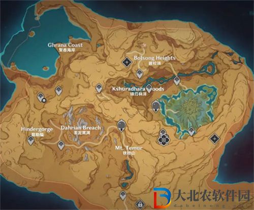 原神3.6新地圖傳送錨點一覽
