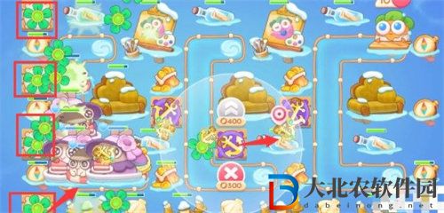 保衛蘿卜4天下第一湯第四關通關攻略
