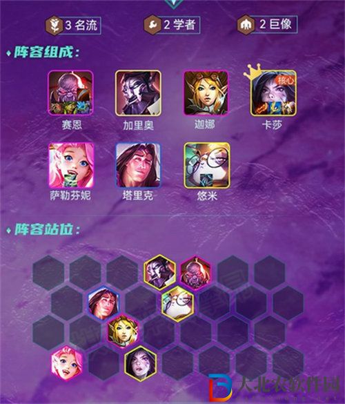 金鏟鏟之戰名流卡莎陣容搭配推薦