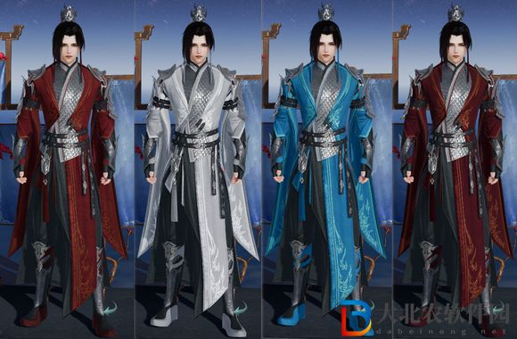 劍三軍爺校服大全-劍網(wǎng)3天策成男所有校服匯總