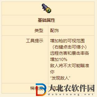 《泰拉瑞亞》偵察鏡配飾介紹