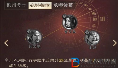 三國志戰棋版諸葛亮陣容搭配攻略