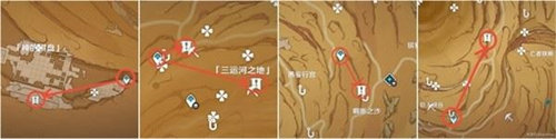原神圣章石柱位置路線介紹