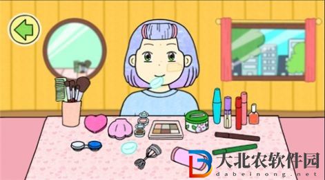 夏莉的化妝時間