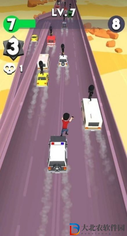車頂跳躍跑酷