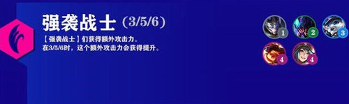 云頂之弈強襲戰士陣容搭配介紹