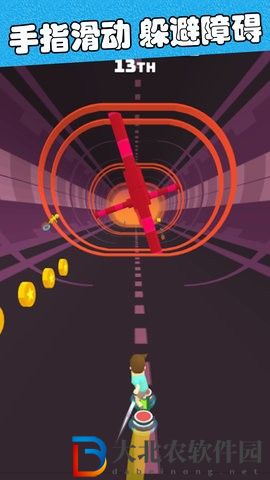 滑板冒險逃亡