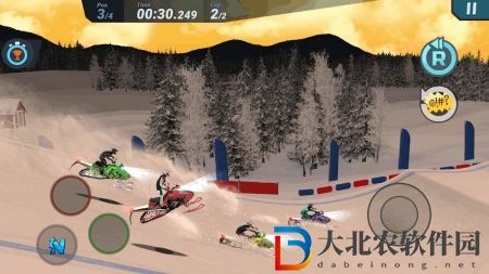 瘋狂技能雪地摩托