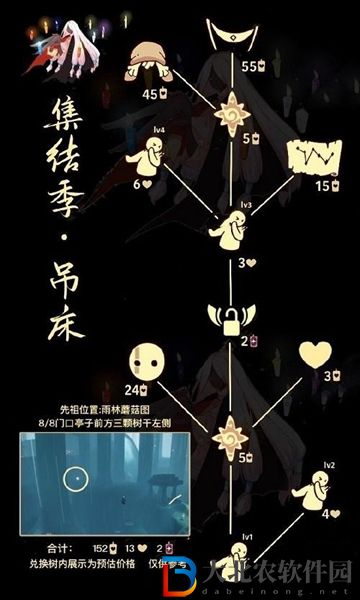 光遇吊床復(fù)刻兌換圖一覽2022最新
