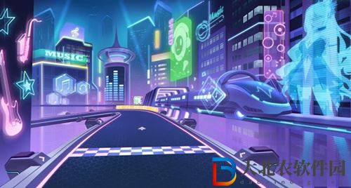 qq飛車手游幻音城假日賽道跑法攻略