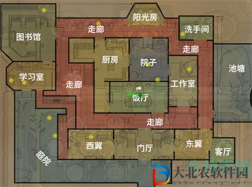 鵝鴨殺全部地圖詳情一覽
