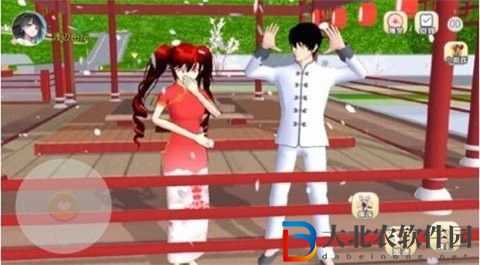 櫻花校園漢服模擬