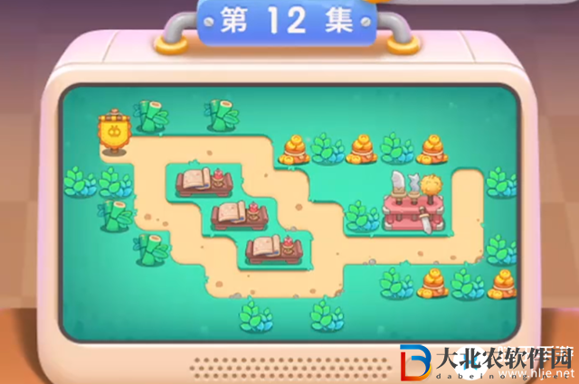 保衛(wèi)蘿卜4第12關(guān)怎么過-臥兔藏龍12關(guān)攻略