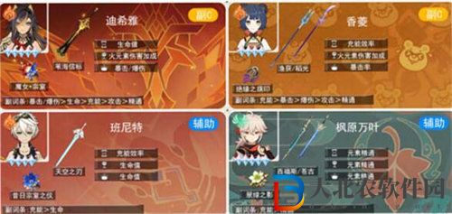 原神迪希雅純火隊怎么玩 原神迪希雅純火隊玩法攻略