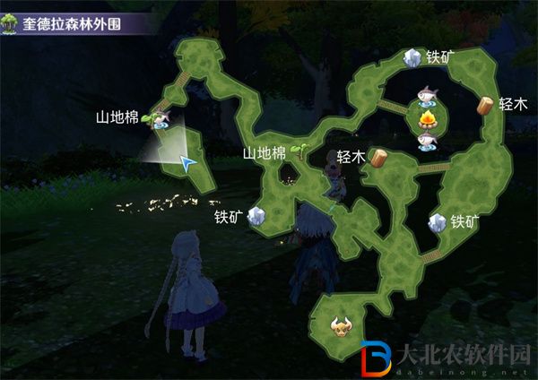 瑪娜希斯回響采集點分布圖-瑪娜希斯回響資源匯總