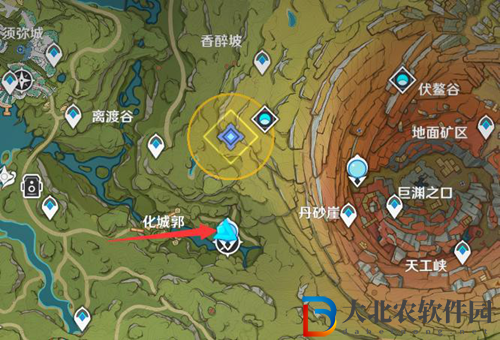 原神降下山洞內(nèi)的水面在哪-原神降下山洞內(nèi)的水面位置一覽