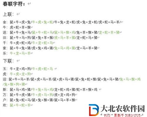三國殺春聯合成配方介紹