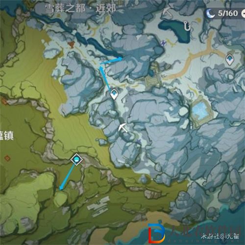 原神晶蝶最快速高效采集路線