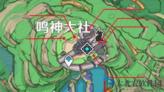 原神3.3神里綾人突破材料緋櫻繡球高效采集路線