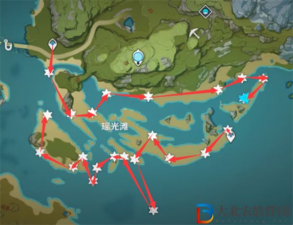 原神星螺分布圖-2023原神星螺采集路線推薦