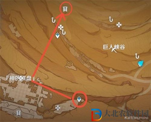 原神圣章石柱位置路線介紹