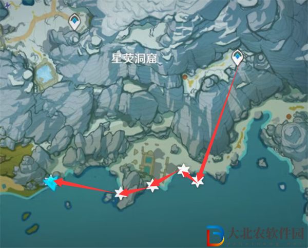 原神星螺分布圖-2023原神星螺采集路線推薦