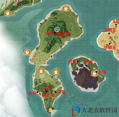 創(chuàng)造與魔法資源分布圖2022