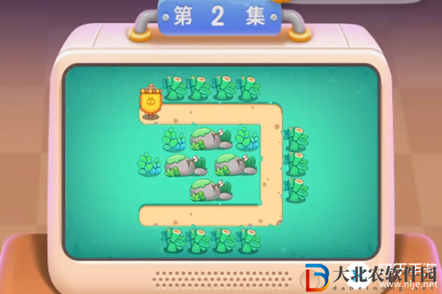保衛蘿卜4第2關怎么過-臥兔藏龍2關攻略