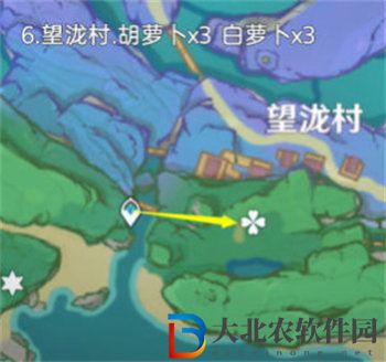 原神胡蘿卜采集路線介紹