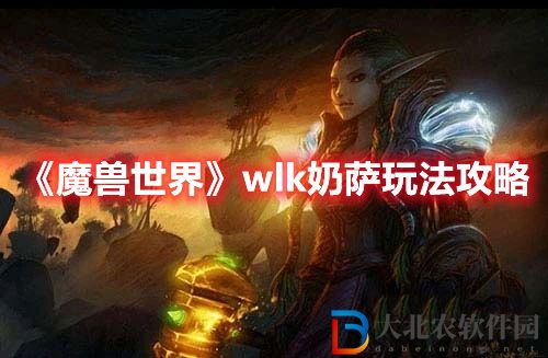 《魔獸世界》wlk奶薩玩法攻略