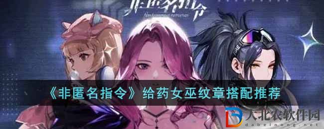 《非匿名指令》給藥女巫紋章搭配推薦
