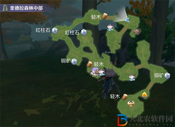 瑪娜希斯回響采集點分布圖-瑪娜希斯回響資源匯總