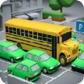擁擠停車場