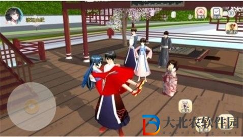 櫻花校園漢服模擬