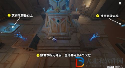 原神千壑沙地無名的石碑位置大全