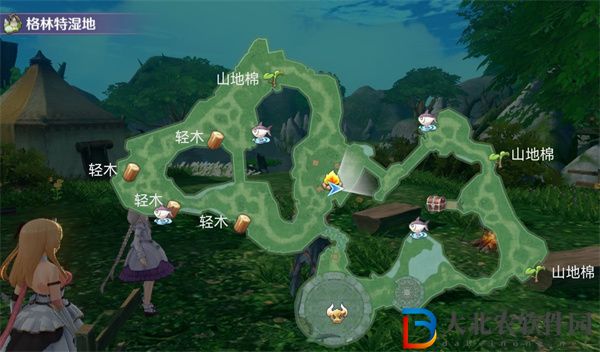 瑪娜希斯回響采集點分布圖-瑪娜希斯回響資源匯總