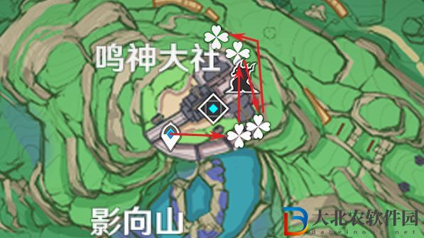 原神3.3神里綾人突破材料緋櫻繡球高效采集路線