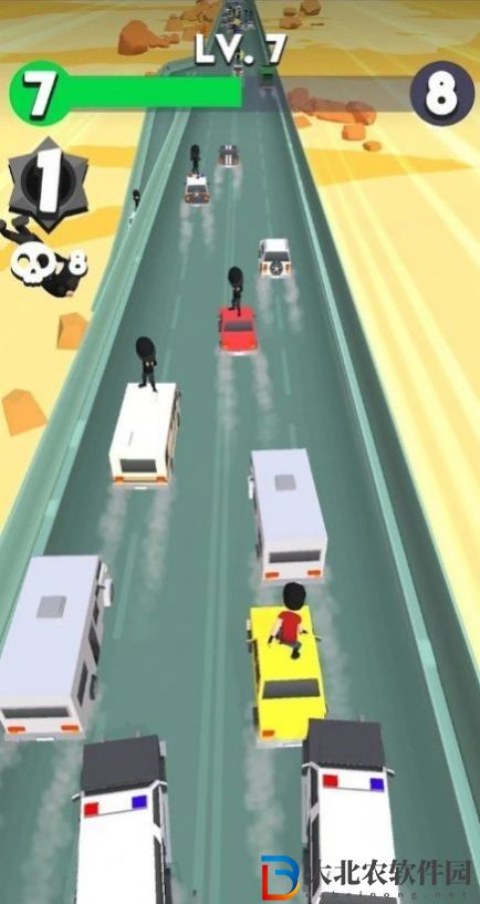 車頂跳躍跑酷