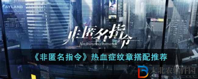 非匿名指令熱血癥紋章搭配推薦 熱血癥紋章怎么搭配