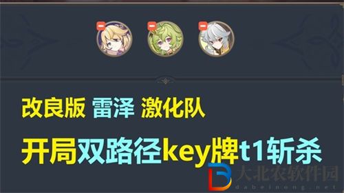 原神七圣召喚改良版激化隊搭配攻略
