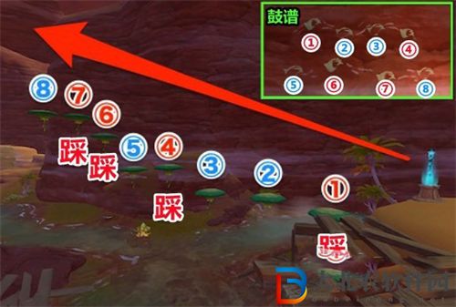 原神3.6奇鼓跳跳菇位置一覽