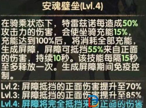 劍與遠征特雷茲諾強度屬性介紹