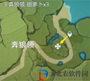 原神胡蘿卜采集路線介紹