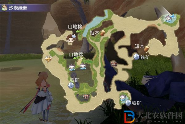 瑪娜希斯回響采集點分布圖-瑪娜希斯回響資源匯總