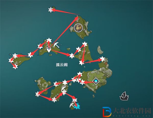 原神星螺分布圖-2023原神星螺采集路線推薦