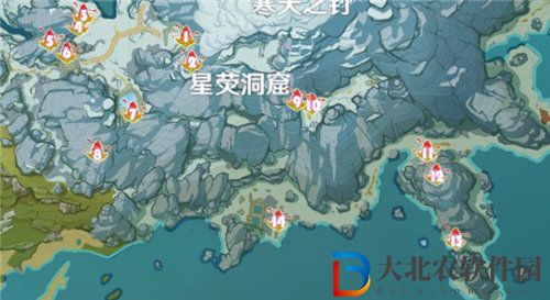 《原神》所有緋紅玉髓位置