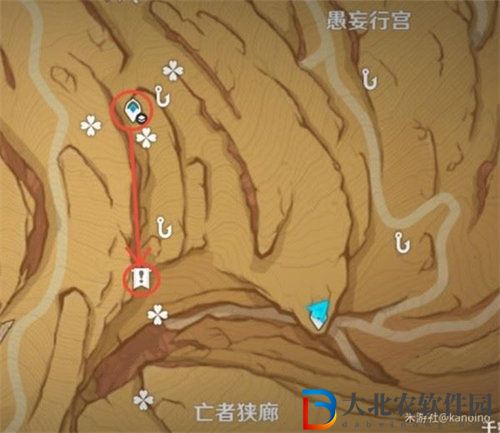 原神圣章石柱位置路線介紹