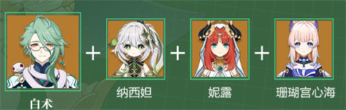 原神白術最強陣容搭配攻略
