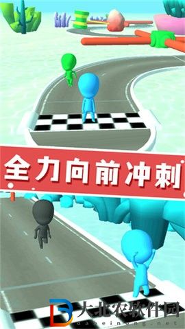 糖豆人快跑
